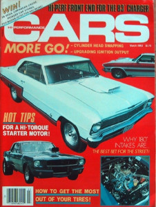 HI PERFORMANCE CARS 1983 MAR - SHELBY, V-8 GREMLIN